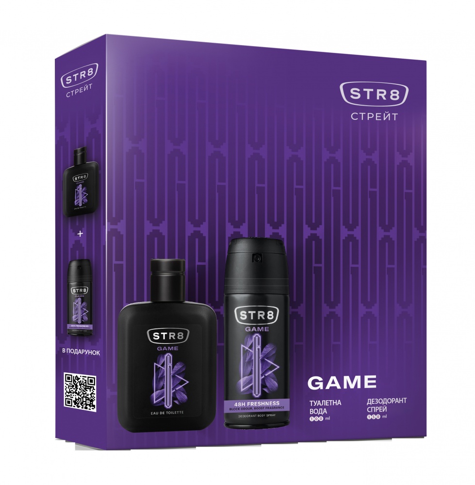 Набір подарунковий STR8 Гейм
