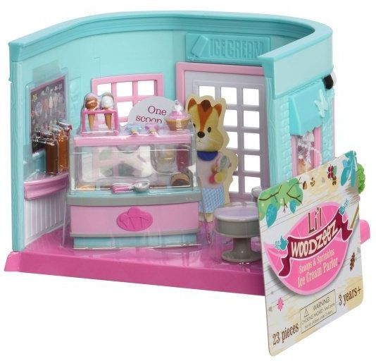 Ігровий набір Li'l Woodzeez Павільйон із морозивом маленький 6162Z 