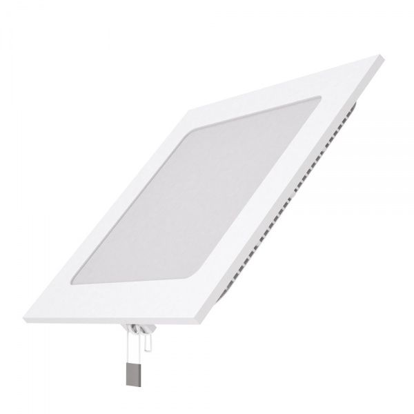 Светильник точечный Gauss ультратонкий квадрат LED 12 Вт 4000 К белый 