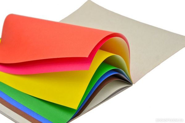 Папір кольоровий ПРЕМІУМ КЛАС А4 16 арк.