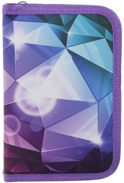 Пенал 22 предмета MP58378 разноцветный принт