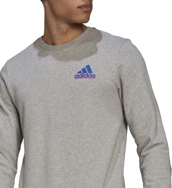 Футболка Adidas LIL CREW M GN6886 XL серый