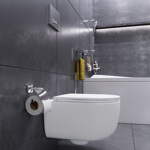 Унитаз подвесной AM.PM безободковый FlashClean C85A1701SC X-joy