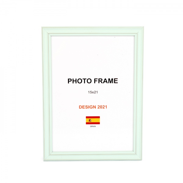 Рамка для фото 1 фото 15x21 см мятный 