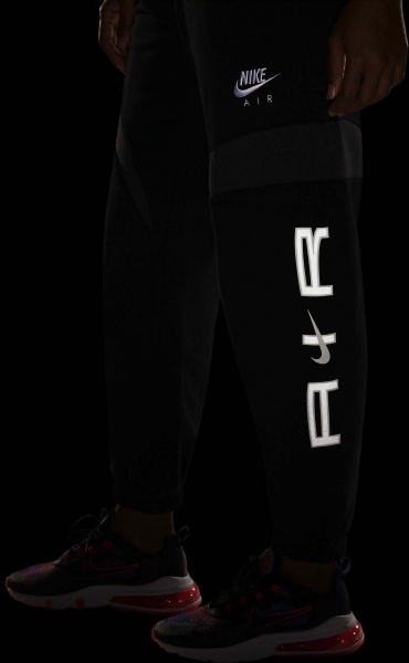 Штани Nike W NSW AIR FLC MR JGGR DD5419-010 р. S чорний