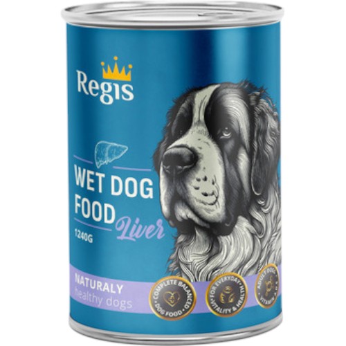 Консерва для усіх порід Regis з печінкою 1,24 кг