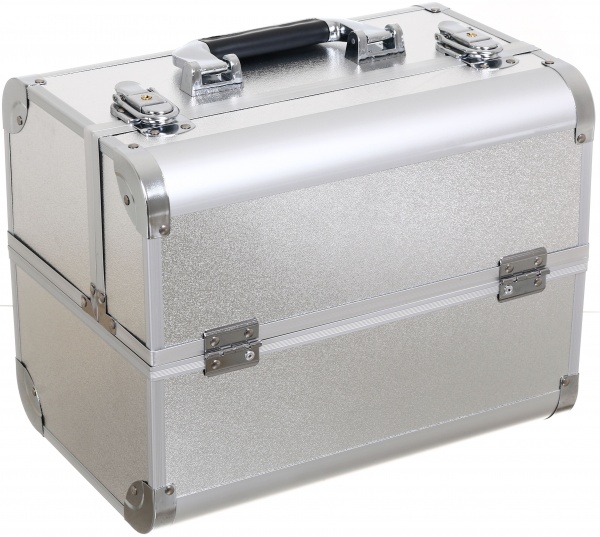 Кейс срібний 32х21х25,5 см cx1613 срібний 