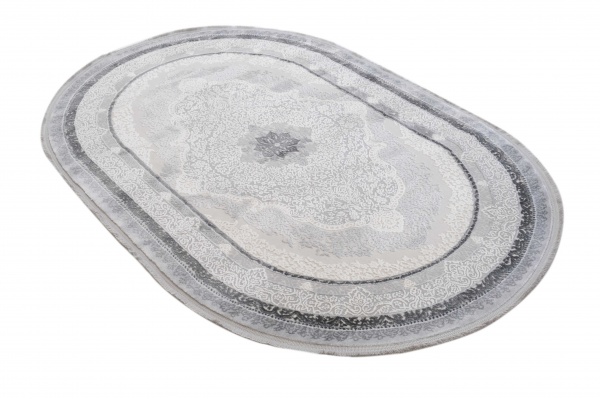 Килим Karmen Carpet GALERIA GL037G GREY/GREY 160x230 см O 