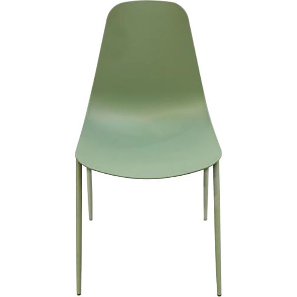 Стілець обідній Slim зелений/зелений