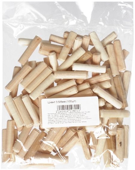 Шкант буковий 8x35 мм 100 шт DC