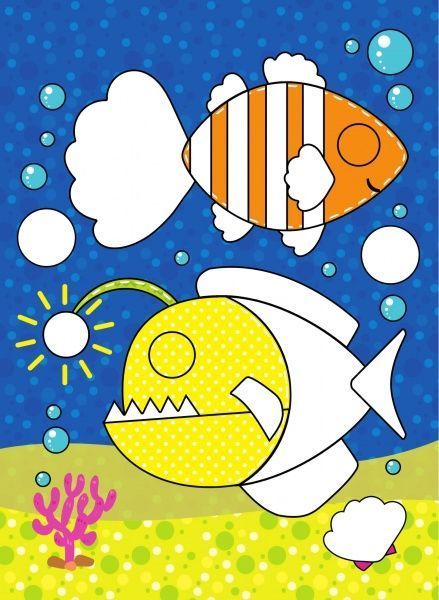 Книга «Цікава мозаїка. Морські мешканці» 9786177282845