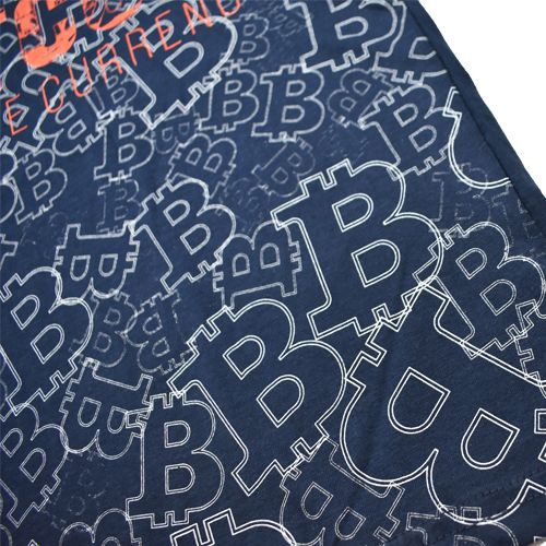 Футболка для мальчика Macma Bitcoin р.128 темно-синий 9002 