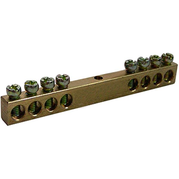 Шина нулевая  E.next (e.bsc.stand.20.8) 8 отв. 20 А s055003