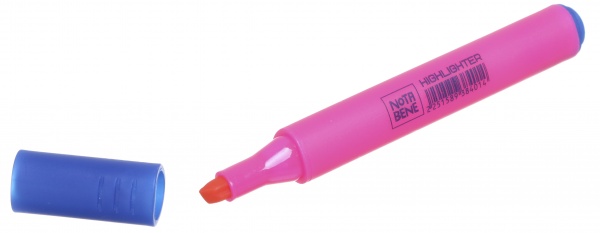 Маркер текстовий Nota Bene трикутний 2-3 мм рожевий 