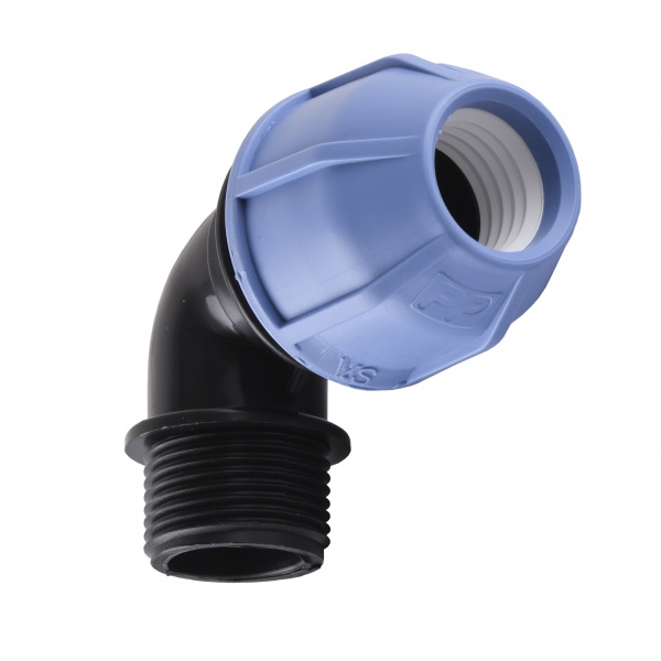 Колено наружная Vsplast 25x1 НР 4003