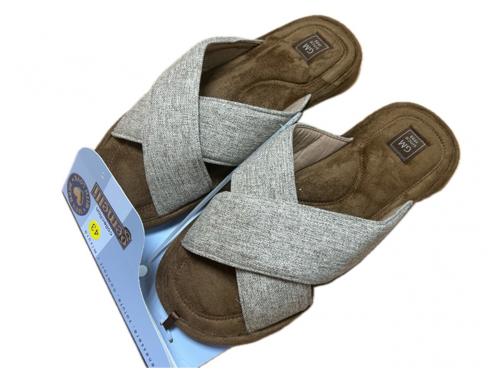 Капці домашні Gemelli Фаворит р.43 бежевий