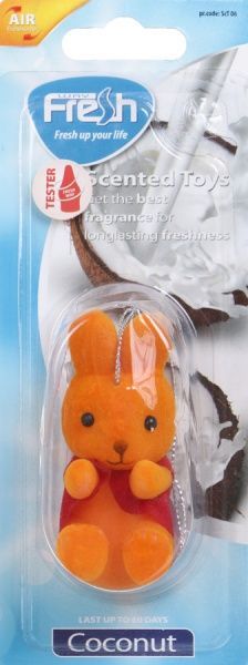 Ароматизатор підвісний FRESHWAY Toys Coconut