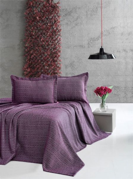 Покривало Venus 160x230 см фіолетовий 