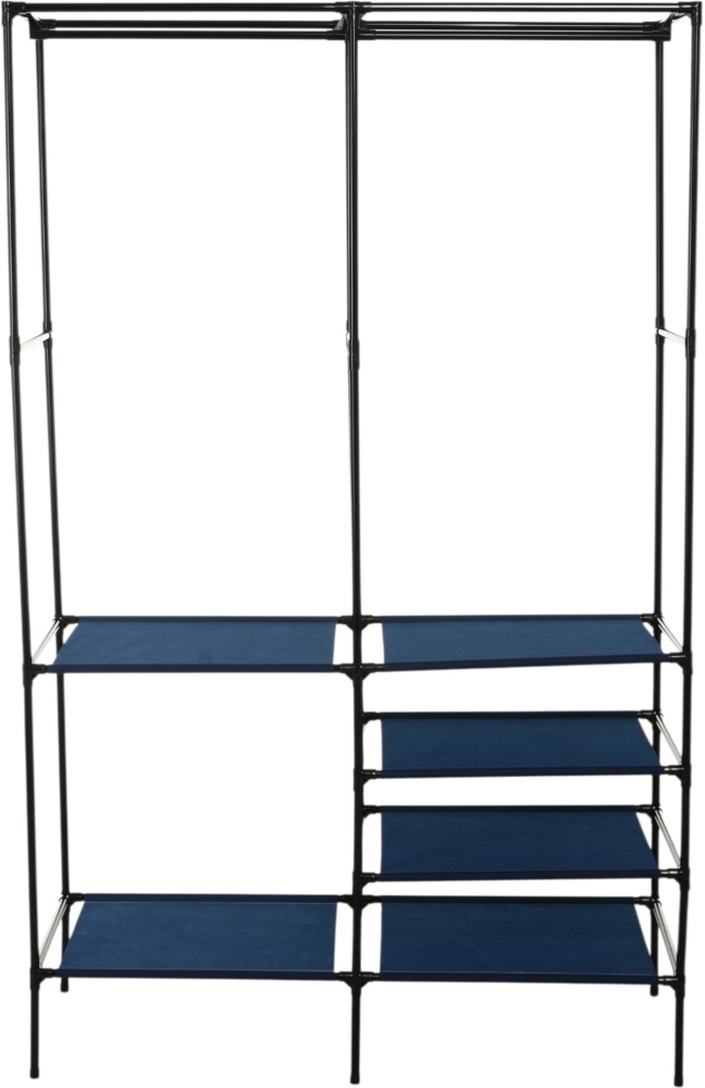 Тканинна шафа для одягу INDIGO 1730х1077х450 мм синій