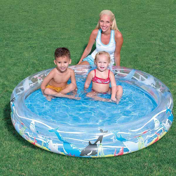  Бассейн надувной Bestway Дельфин 152x25 см