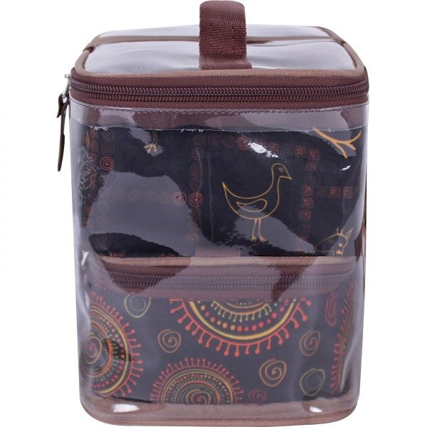 Набір органайзерів для подорожі Bagland 5 л коричневий Reed 733 (00724154) 