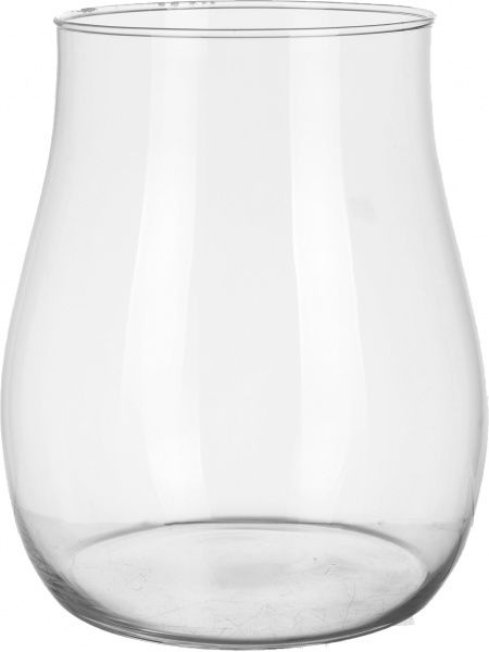 Ваза Омбре скляна прозора 22х18,8 см Wrzesniak Glassworks