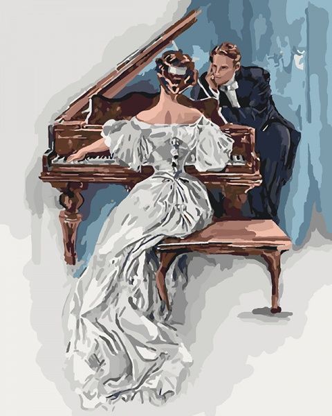 Картина по номерам Волшебная мелодия любви Идейка 