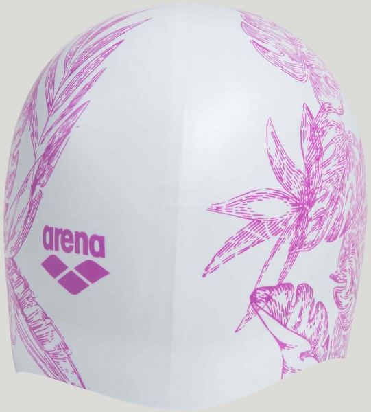 Шапочка для плавания Arena 91440-207 one size белый