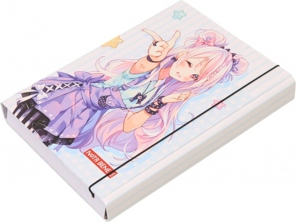 Папка для зошитів на резинці Anime 200x250 мм Nota Bene