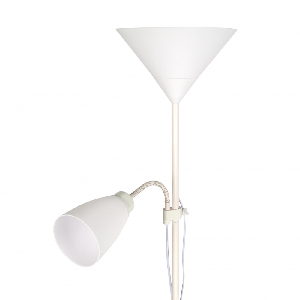 Торшер Berger 1050-FL-2 White 40 Вт Е27 1050-FL-2 White