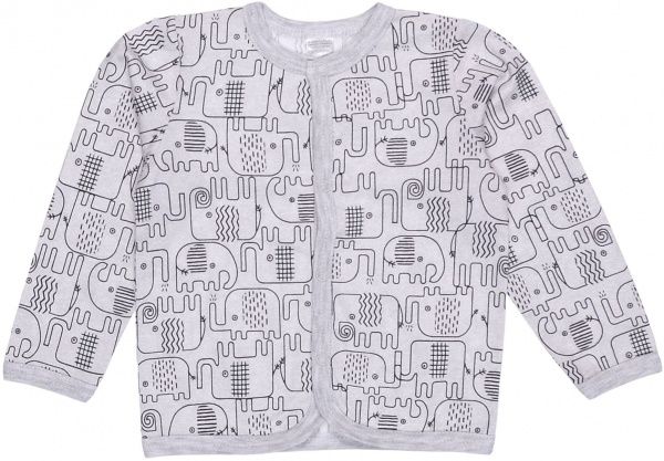 Кофтинка дитяча Татошка ясільна легка для хлопчика р.56 сірий 04102слн 