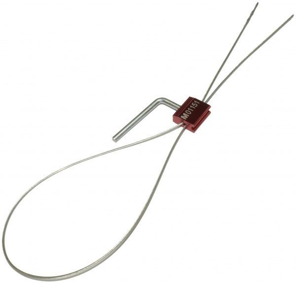 Силова пломба тросового типу 1 шт. 