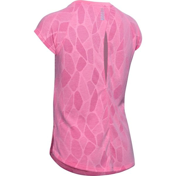 Футболка Under Armour UA W Streaker 2.0 Shift Short Sleeve 1350070-691 S рожевий