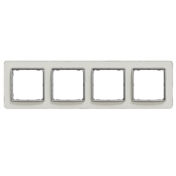 Рамка четырехместная Schneider Electric Sedna Elements универсальная белый SDD360804