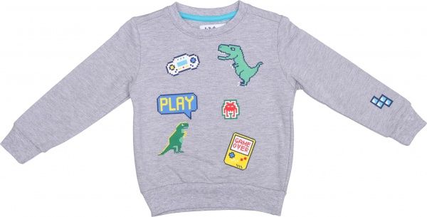 Свитшот 5.10.15. 1F3905 р.98 меланж 