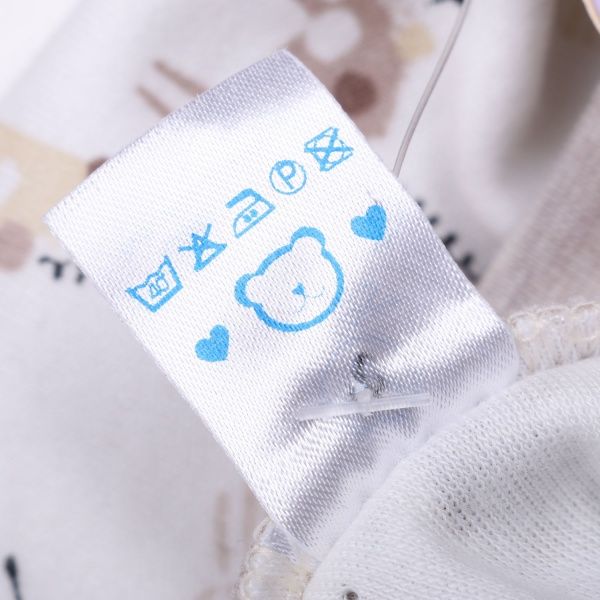 Боди детское унисекс Baby Veres Crazy Zoo р.68 бежево-коричневый 