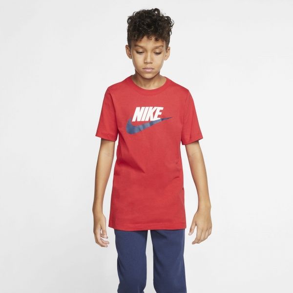 Футболка Nike B NSW TEE FUTURA ICON TD AR5252-659 XL червоний