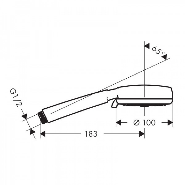 Душовий гарнітур Hansgrohe Crometta 100 Vario Eco Smart 26994400 