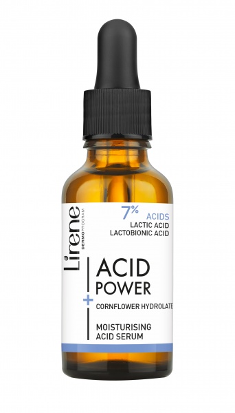 Сироватка Lirene Acid Power зволожувальна з кислотами 30 мл