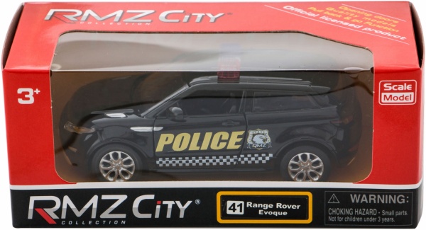 Автомодель Uni Fortune 1:32 Land Rover Evoque полиция 554008P