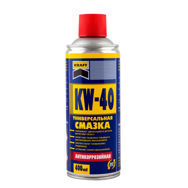 Смазка многофункциональная Kraft KW-40 400 мл KF002