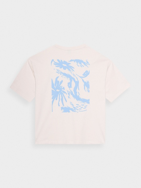 Футболка 4F TSHIRT F1033 4FSS23TTSHF1033-83S р.XL бежевый