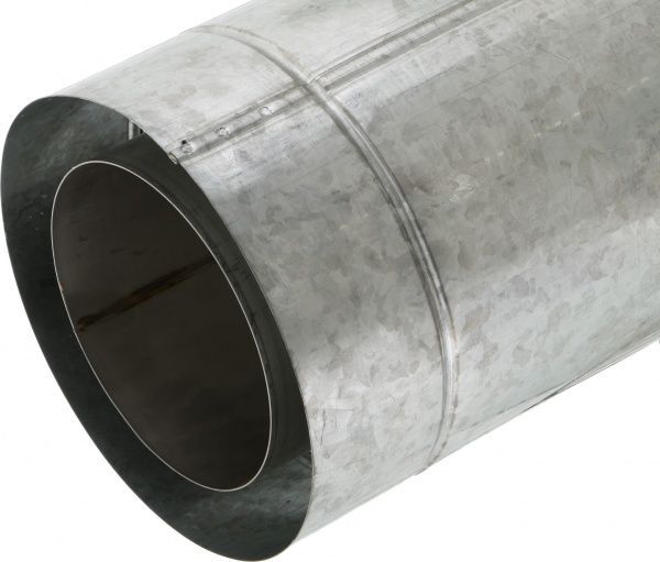 Труба 0,5 м термо 1 мм нерж/оц Ф180/250 мм LIRA-LTD 