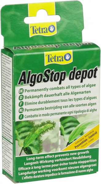 Средство Tetra AlgoStop depot против водорослей 12 таб.