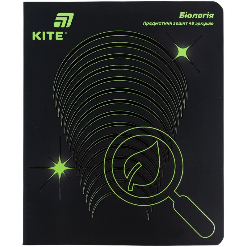 Тетрадь предметная Lumen биология 48 лист. клетка K26-240-7 KITE — фото 1
