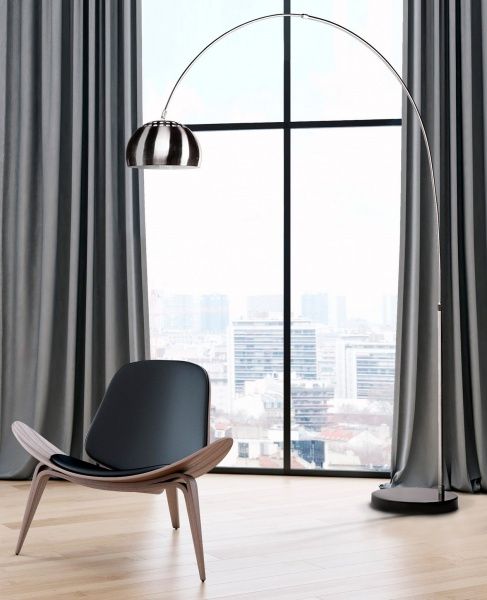 Торшер Nowodvorski 3382 COSMO-S E27 матовый хром 