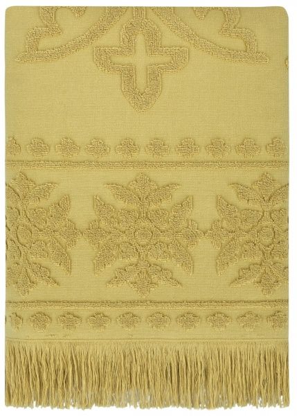 Рушник Boleyn 70x140 см жовтий Arya 