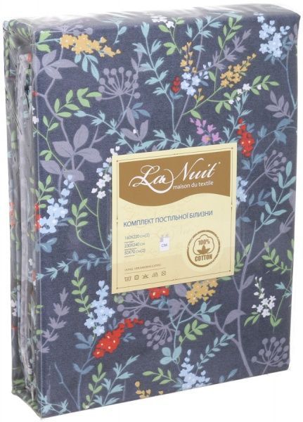 Комплект постельного белья Tartish семейный синий La Nuit 