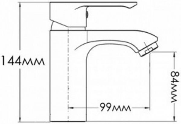 Смеситель для умывальника Mixxen Квинта MXAL0336