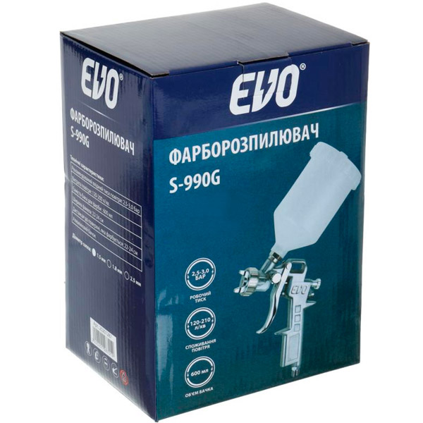 Краскораспылитель EVO 1,5 мм S-990G